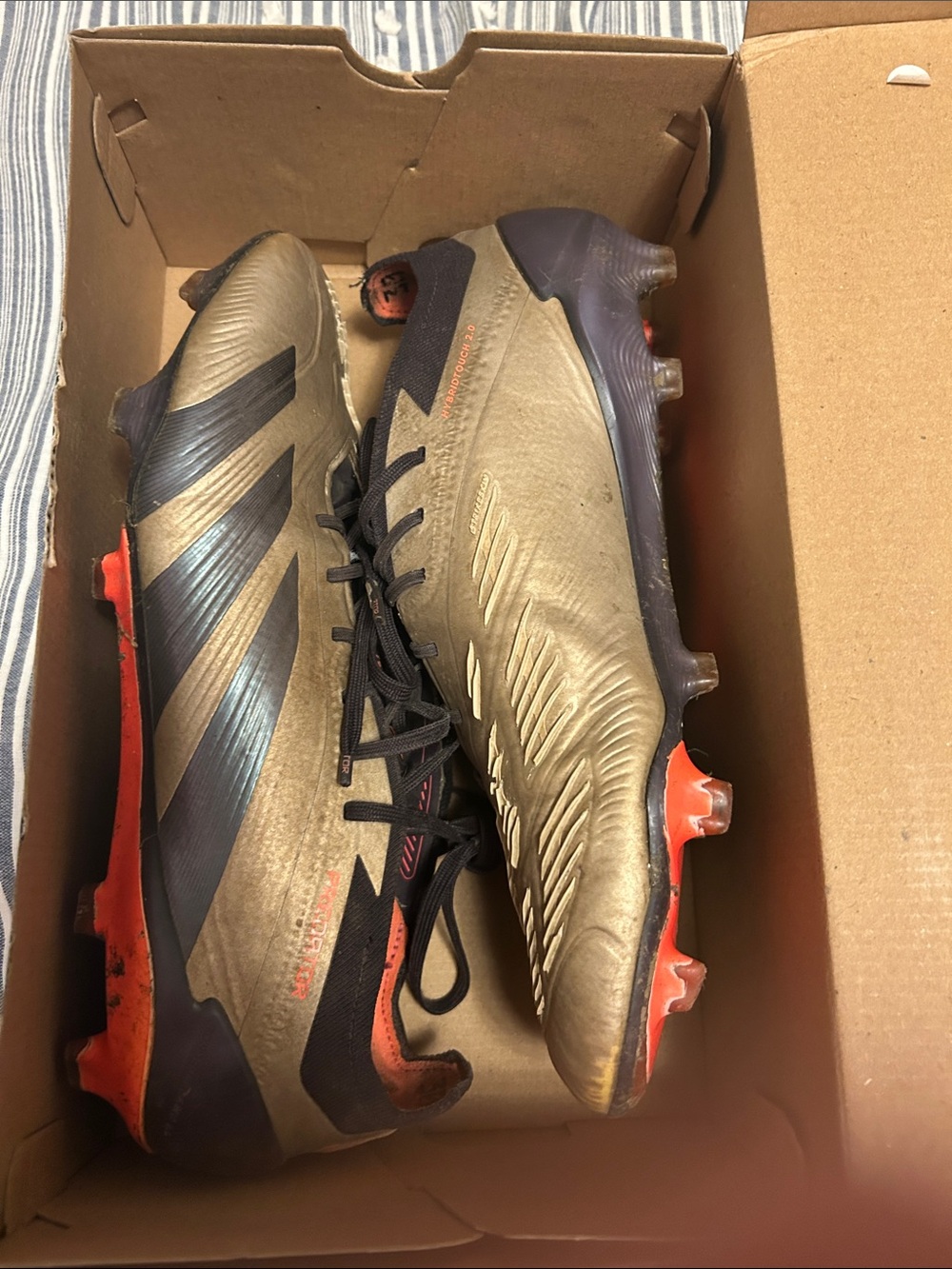 adidas predator elite 24. Size 10. Bought for 260 dollars, selling for cheap.